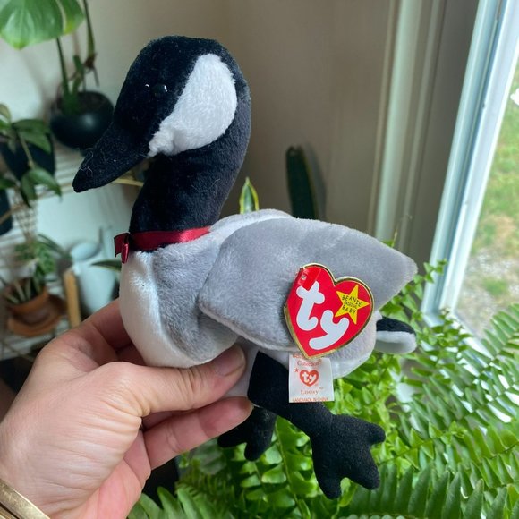 Ty Toys Ty Beanie Baby Loosy The Canadian Goose Style Number 4206 Poshmark